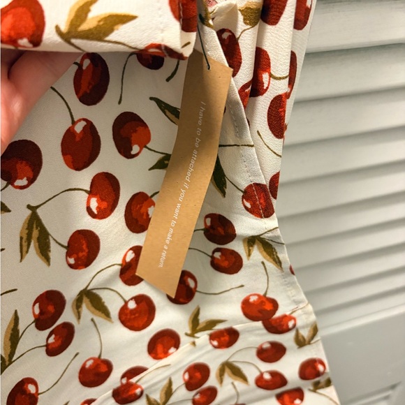 NWT Reformation Pennington Dress Ivory - Size 4 - Picture 3 of 5